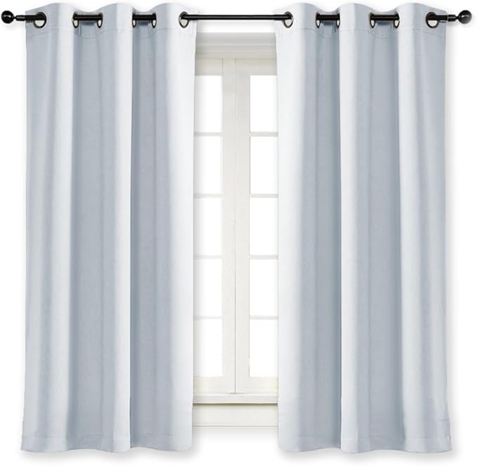 NICETOWN Room Darkening Window Treatment Curtain Energy Smart Thermal Insulated by NICETOWN
