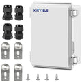Waterproof Outdoor Project ABS Plastic Junction Box IP67 Weatherproof Dustproof by XINYIELE