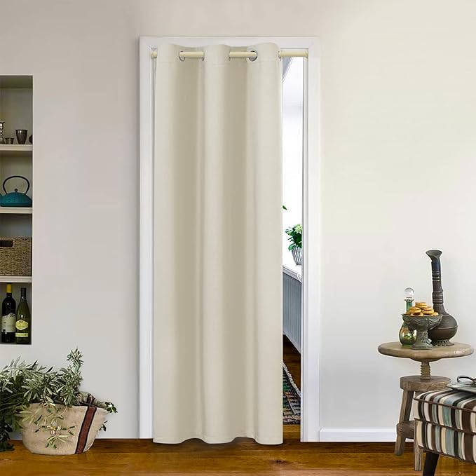 MYSKY HOME Blackout Door Curtains by MYSKYHOME