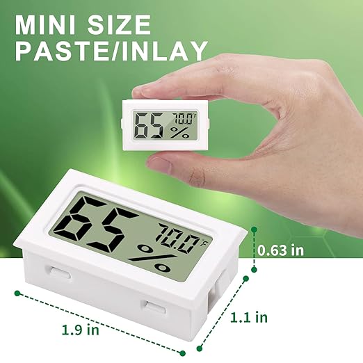 Atogou Mini Hygrometer Indoor Humidity Meter, Digital Humidity Gauge Indoor - Image 2