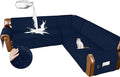 Arfntevss Waterproof Sectional Couch Covers L Shape Washable Velvet Sofa Cover by Arfntevss