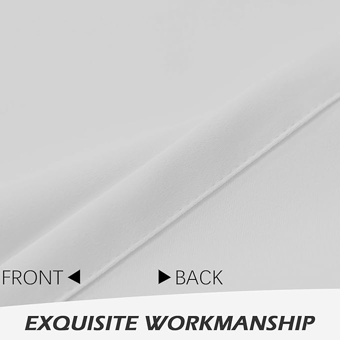 MYSKY HOME Greyish White Curtains - Image 6