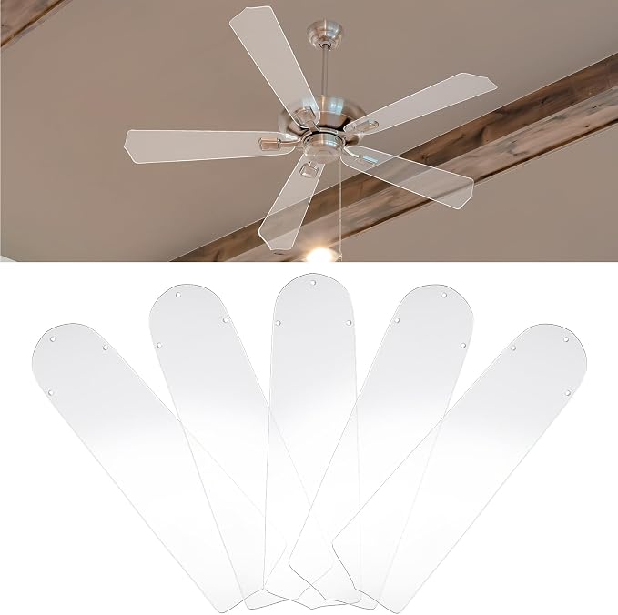 CroBlissful 10 Pcs 20-1/2'' Ceiling Fan Blades by CroBlissful