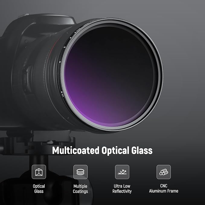 NEEWER 72mm ND2-32 Variable ND Filter - Image 4