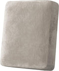 H.VERSAILTEX Velvet Stretch Couch Cushion Cover Plush Cushion Slipcover by HVERSAILTEX