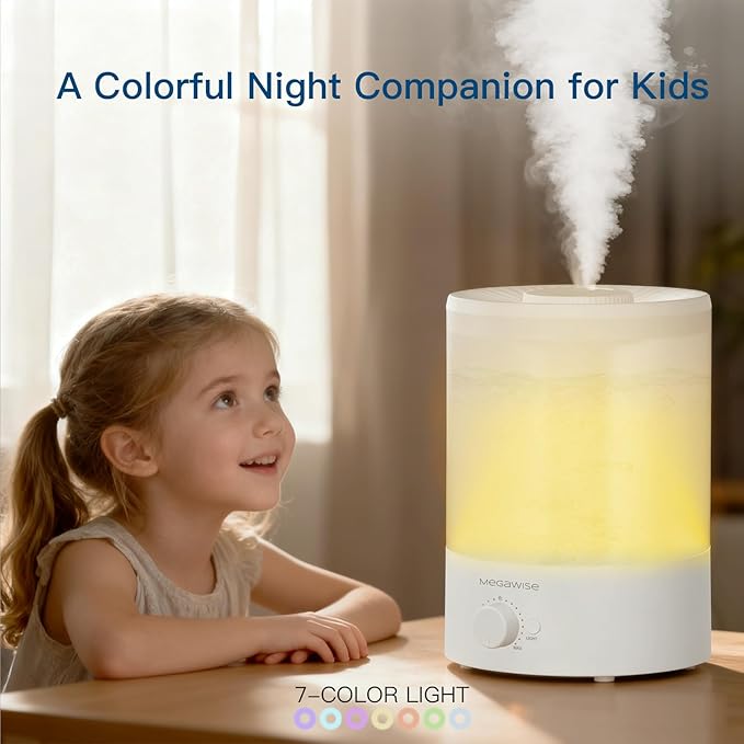 Cool Mist Humidifiers for Babies, Home and Office | Super Quiet Ultrasonic - Image 7