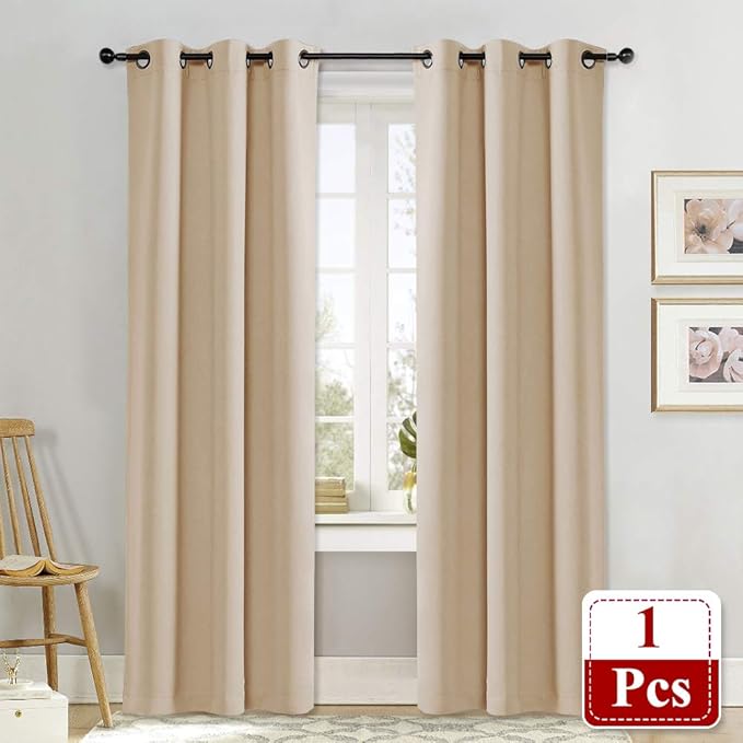 NICETOWN Doorway Curtains, Room Darkening Curtain and Drape Energy Efficient - Image 3