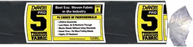 Dewitt Pro-5 Weed Barrier Fabric 5 oz, 3 x 250 Feet – Heavy-Duty Woven - Image 9