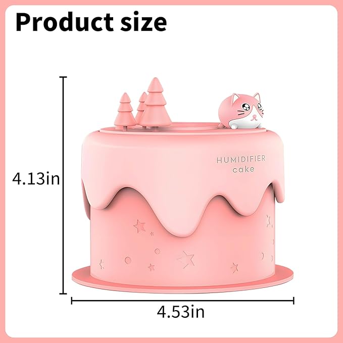 Cute Pet Humidifier, TV Humidifier, USB Plug in Use, Desktop Silent Spray - Image 2