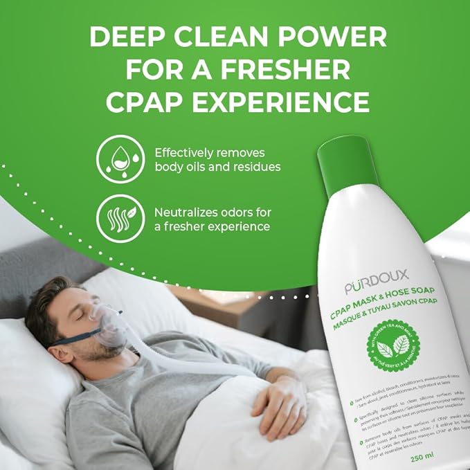 Purdoux CPAP Mask & Hose Soap Unscented-CPAP Supplies, CPAP Accessories - Image 3