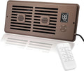 Register Booster Fan for 4" x 10" Vents Only, 10 Speeds to Control Cool and by WeeLeeGoo