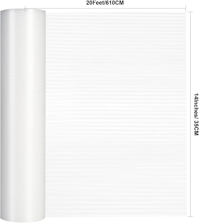 Shelf Liner, 14 Inches x 20 FEET Non-Slip Kitchen Cabinet Liner, Washable - Image 7