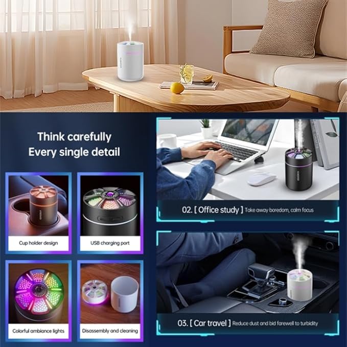 180ml Portable Small Humidifier - Image 6