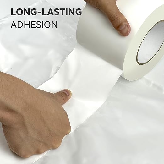 Vapor Barrier Tape, 9 mil White polyethylene Tape, Moisture Sealing and Seams - Image 6
