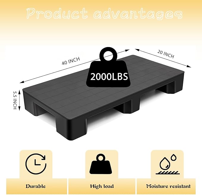 Waterproof Grid Ventilation Floor Pallet Small Warehouse Moisture Barrier - Image 6
