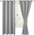 Hiasan Blackout Curtains for Bedroom, 52 x 63 Inches Length by Hiasan