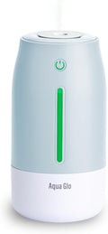 Aqua Glo Personal Humidifier – Ultrasonic Cool Mist, Rechargeable Battery by Airvana