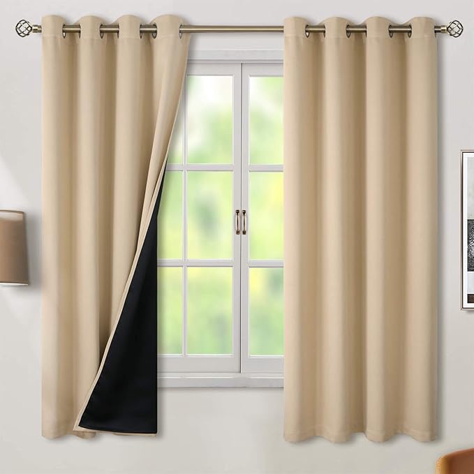 BGment Thermal Insulated 100% Blackout Curtains by BGment