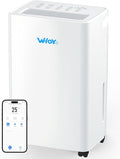 30 Pint Dehumidifier for Basement, Smart App Control, Continuous Drain by WHOY