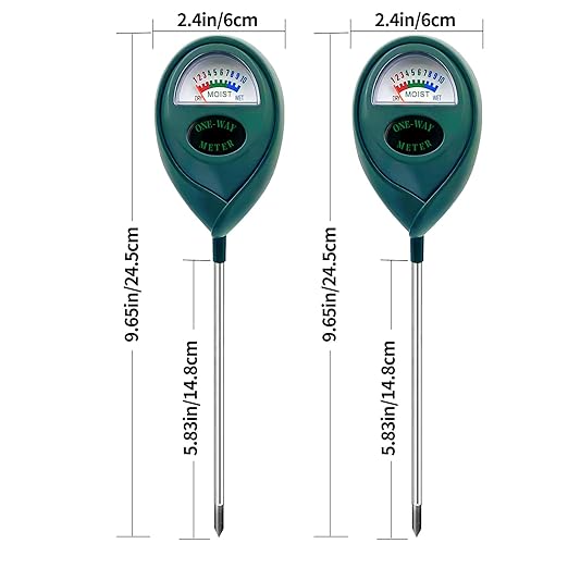 2 Pcs Green Soil Moisture Meter, Plant Water Meter, Moisture Meter - Image 7