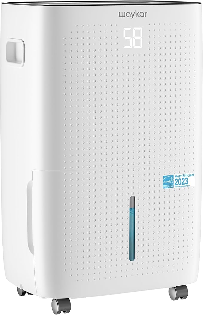 Waykar 150 Pints 7, 500 Sq. Ft Energy Star Dehumidifier by Waykar