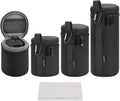 ARVOK Camera Lens Case, Water Resistant Protective Pouch by ARVOK