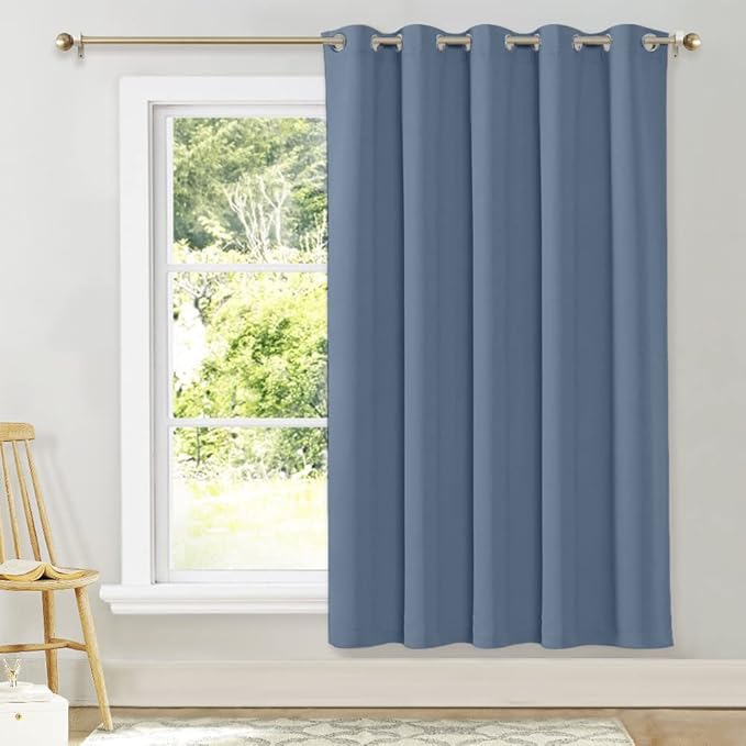NICETOWN Bedroom Window Blackout Curtain Panel by NICETOWN
