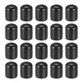 DMiotech 20 Pack 5/8" ID Black Screw Thread Protectors Rubber End Caps Bolt by DMiotech