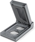 ELEGRP Vertical Outdoor Cover for Duplex Receptacles, Weatherproof Wall Plate by ELEGRP%7CELEGROUP
