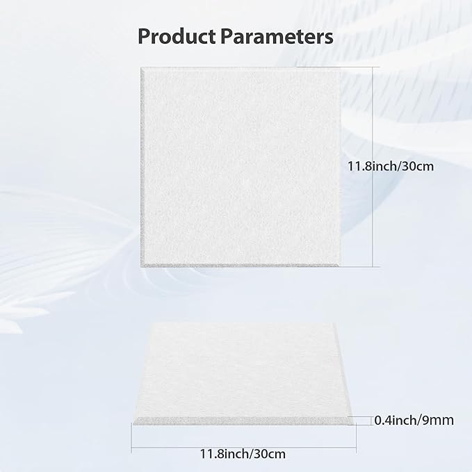 12 Pack Acoustic Panels Self Adhesive Sound Proof Foam, High Density Sound - Image 6