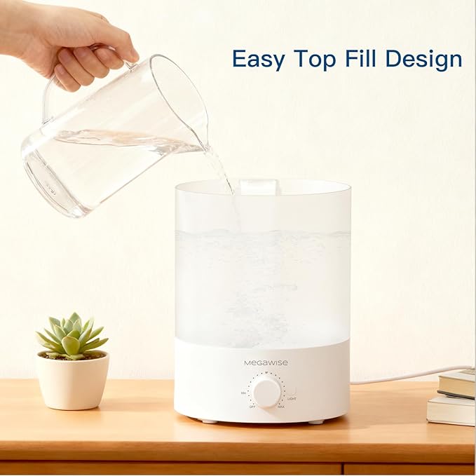 Cool Mist Humidifiers for Babies, Home and Office | Super Quiet Ultrasonic - Image 3