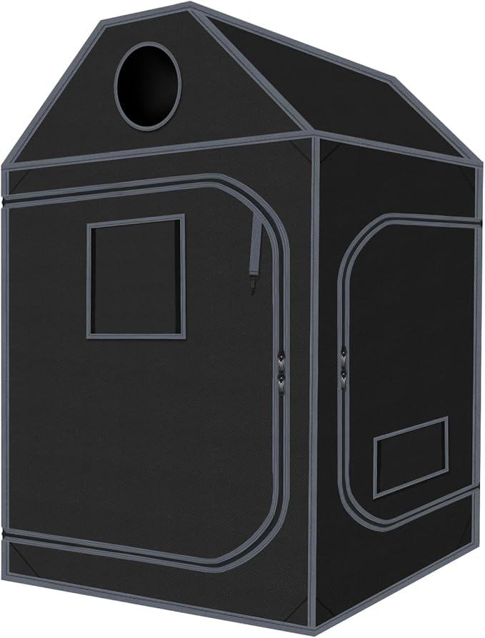 Grow Tent Roof 48"x48"x72" High Reflective Grow Tent Indoor Grow Room by Zazzy