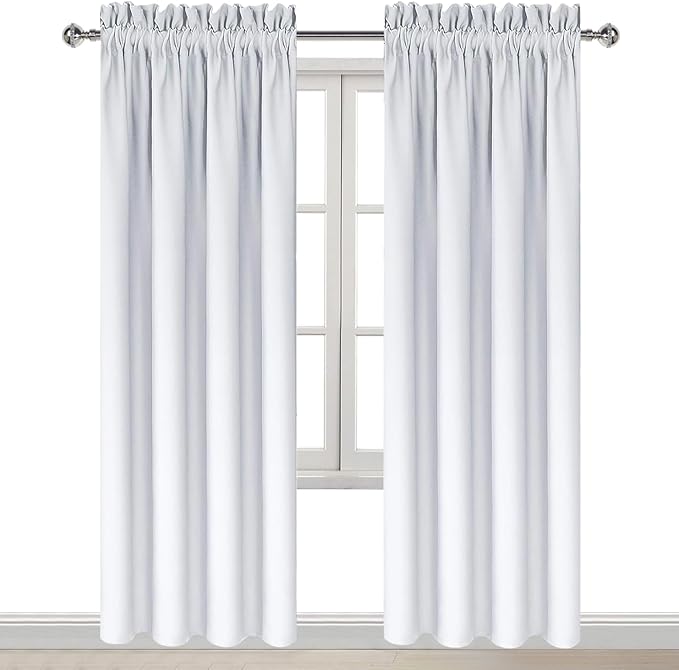 DWCN Blackout Curtains for Bedroom – Thermal Insulated Energy Saving Drapes for - Image 9