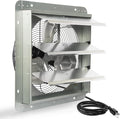 KEN BROWN 14 Inch Shutter Exhaust Fan, Gable Vent Fan, Wall Mount Ventilation by KENBROWN