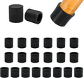 5/8" Silicone Chair Leg Floor Protectors, Rubber Chair Leg Caps, Non-Slip by EASYEAH