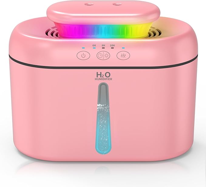 SZO Humidifiers for Bedroom, 2.5L Capacity, Auto Shut-Off, 16 dB Quiet by SZOLLC