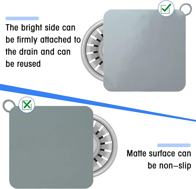 Yinkin 6 Pcs Drain Covers to Keep Bugs Out Silicone Shower Floor Tub Stoppers - Image 3
