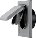 NO-PEST VENT, Exclusive Dual Door Dryer Vent Cover Outdoor 4 inch by No-PestVent