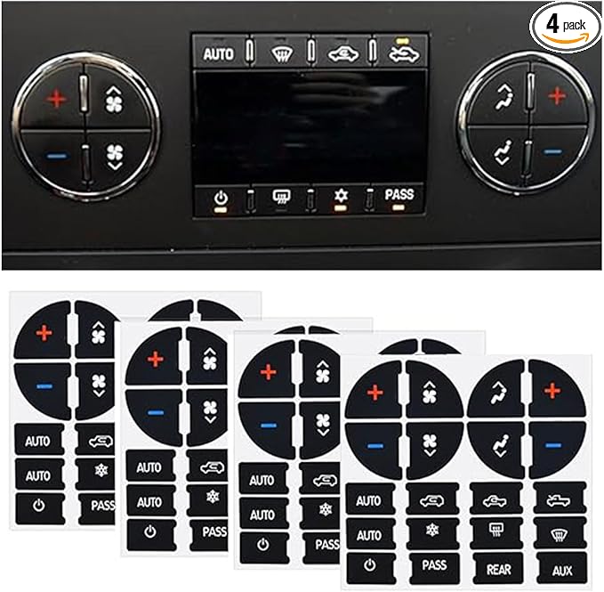 AC Dash Button Repair Kits, Repair by JOYCOURT
