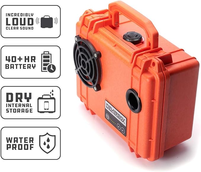 DemerBox: Waterproof, and Rugged Outdoor Bluetooth Speakers. Loud Sound - Image 4