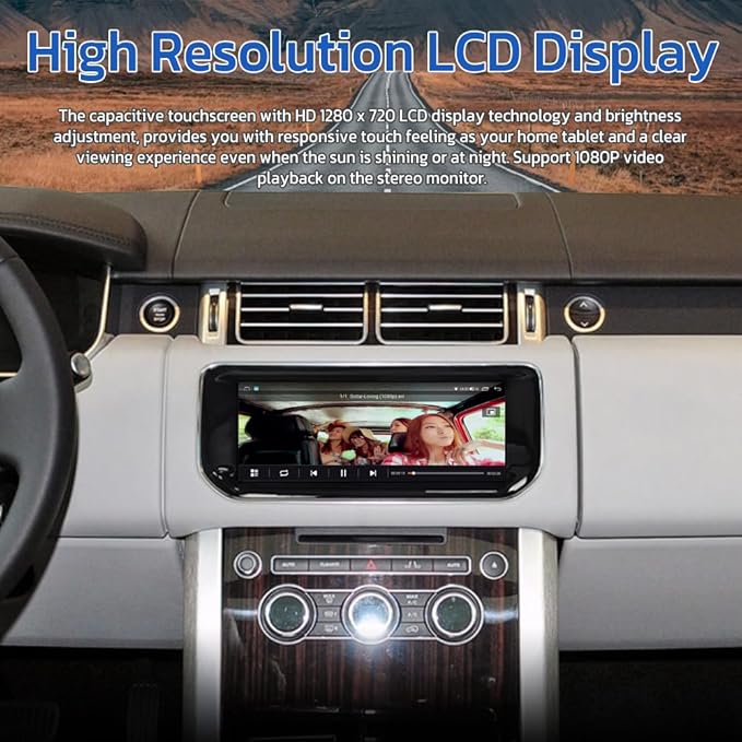 Android Car Radio for 2013 2014 2015 2016 2017 Range Rover L494 L405 Full Touch - Image 5