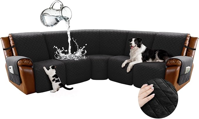 Arfntevss Waterproof Recliner Sectional Couch Covers by Arfntevss