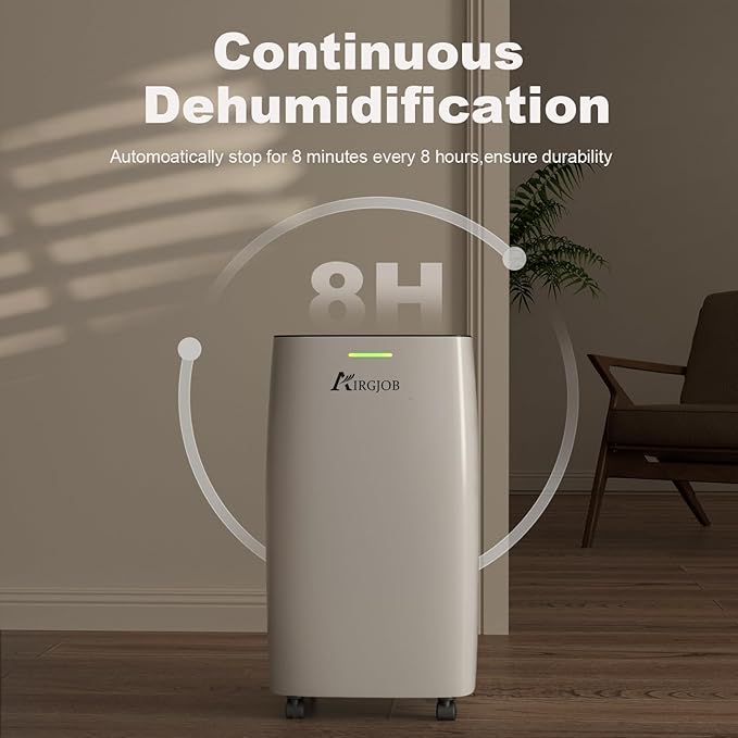 32-Pint Dehumidifier for Basement and Large Room - Image 2