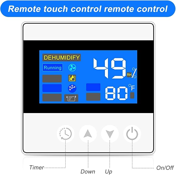 BLUEDEEP Remote Controller for 145PPD and 110PPD Basement/Crawl Space - Image 2
