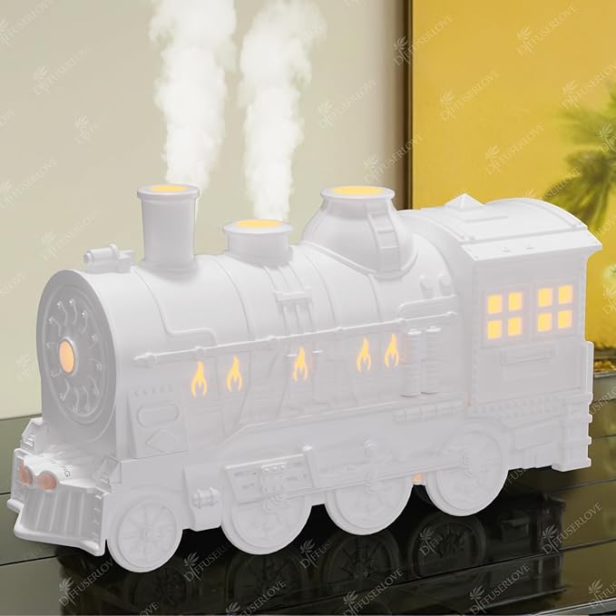 Diffuserlove Essential Oil Diffuser 300ML Train Cool Mist Humidifier Quiet by Diffuserlove