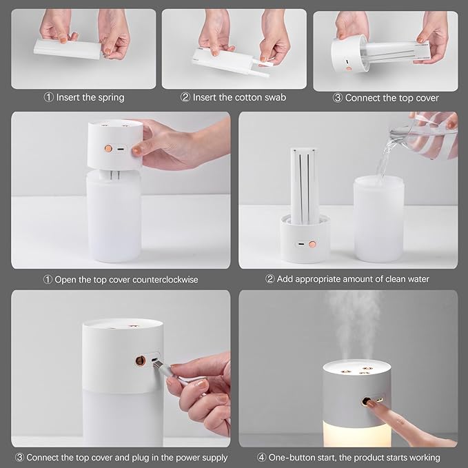 HODEMI Portable Small Humidifier - Image 8