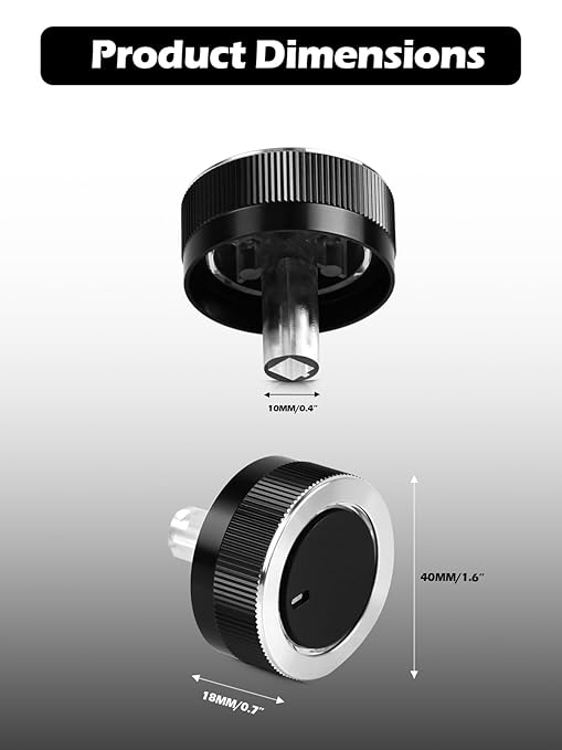 Upgraded 3PCS Toyota Tundra AC Knobs Compatible - Image 6