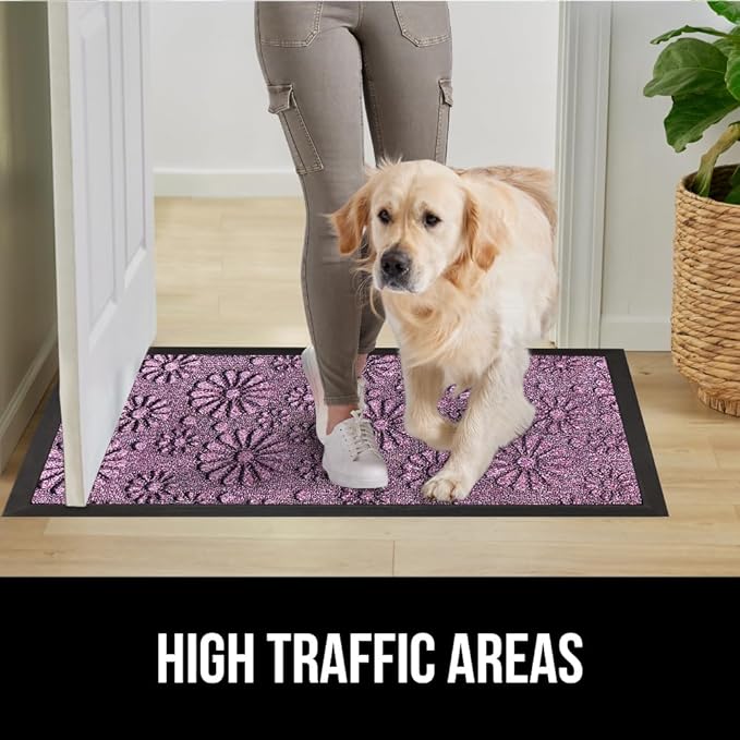 GORILLA GRIP 100% Waterproof All-Season WeatherMax Doormat, Durable Natural - Image 6