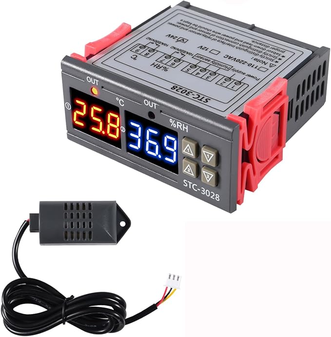 STC-3028 24V Temperature & Humidity Controller by Unknown