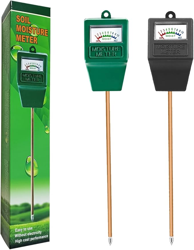 Soil Moisture Meter, 2 Pack Plant Hygrometer Moisture Sensor Plant Water Monitor - Image 7